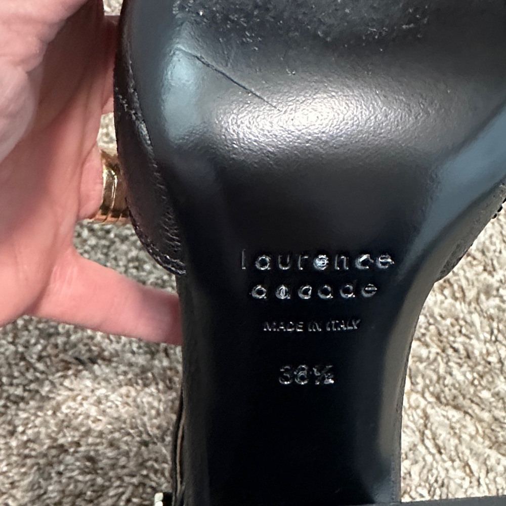 Laurence Dacade Black Heeled Boots - Picture 6 of 14